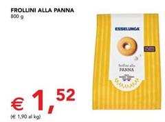 Esselunga - Frollini Alla Panna