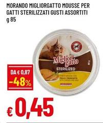 Morando -  Migliorgatto Mousse Per Gatti Sterilizzati