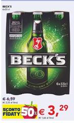 Becks - 6x33 Cl