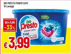 Bio Presto - Power Caps