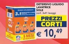 Sole - Detersivo Liquido Lavatrice