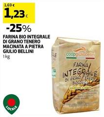 Giulio Bellini - Farina Bio Integrale Di Grano Tenero Macinata A Pietra
