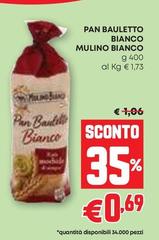 Mulino Bianco - Pan Bauletto Bianco