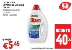 Dixan - Detersivo Lavatrice Liquido