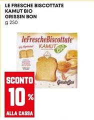 Grissin bon - Le Fresche Biscottate Kamut Bio