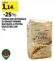 Giulio Bellini - Farina Bio Integrale Di Grano Tenero Macinata A Pietra