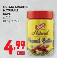 Natural - Crema Arachidi e