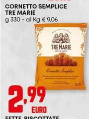 Tre Marie - Cornetto Semplice