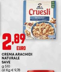 Save - Crema Arachidi Naturale