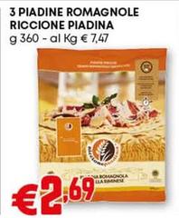 Riccione piadina - 3 Piadine Romagnole