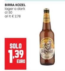 Kozel - Birra