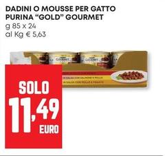 Gourmet Purina - Dadini O Mousse Per Gatto