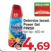 Finish - Detersivo Lavast Power Gel