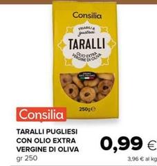 Consilia - Taralli Pugliesi Con Olio Extra Vergine Di Oliva