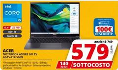 Acer - Notebook Aspire Go 15 AG15-71P-56N9 