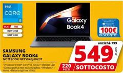 Samsung - Galaxy Book4 Notebook NP750XGJ-KG2IT