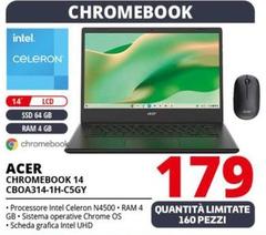 Acer - Chromebook 14 CBOA314-1H-C5GY