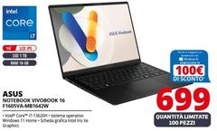 Asus - Notebook Vivbook 16 F1605VA-MB1642W