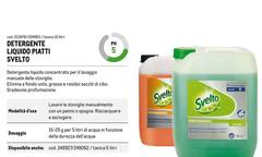 Svelto - Detergente Líquido Piatti