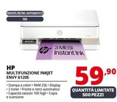 HP - Multifunzione Inkjet Envy 6120E 