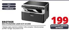 Brother - Multifunzione Laser DCP-1612WB 