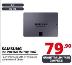 Samsung - MZ-77Q1T0BW 2.5
