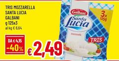 Galbani - Tris Mozzarella Santa Lucia