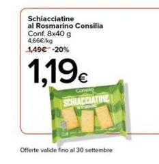 Consilia - Schiacciatine Al Rosmarino