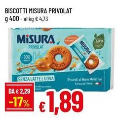 Misura - Biscotti Privolat
