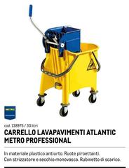 Atlantic - Metro Professional - Carrello Lavapavimenti