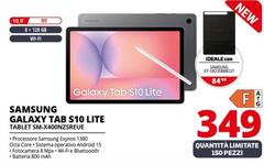 Samsung - Galaxy Tab S10 Lite SM-X400NZSREUE