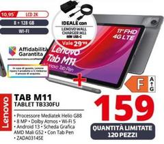 Lenovo - Tab M11 Tablet TB330FU 