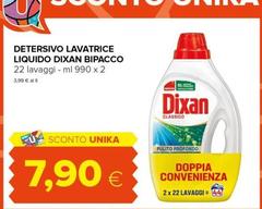 Dixan - Detersivo Lavatrice Liquido Bipacco