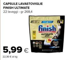 Finish - Capsule Lavastoviglie Ultimate