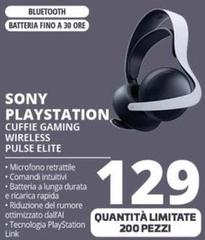 Sony - Playstation Cuffie Gaming Wireless Pulse Elite