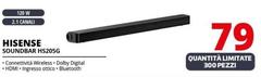 Hisense - Soundbar HS205G