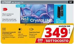 Samsung - U7000F 4K Smart Tv 50