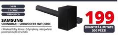 Samsung - Soundbar + Subwoofer HW-Q600C