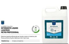Metro Professional - Detergente Liquido Lavatrice
