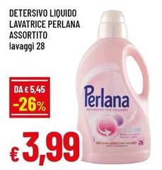 Perlana - Detersivo Liquido Lavatrice  Assortito