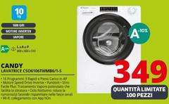 Candy - Lavatrice CSO6106TWMB6/1-S