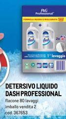 Dash - Detersivo Liquido  Professional