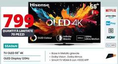 Hisense - Tv Oled 55