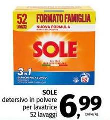 Sole - Detersivo In Polvere Per Lavatrice