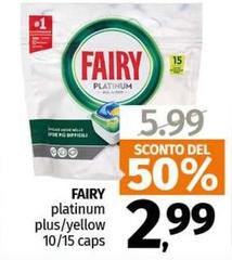Fairy - Platinum Plus/yellow