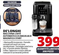 De Longhi - Macchina Caffè Automatica ECAM220.60.B Magnifica Start