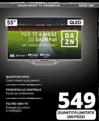 Haier - Smart Tv H55Q80FUX Serie Q80