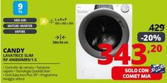 Candy - Lavatrice Slim RP 496BWMR9/1-S
