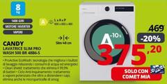 Candy - Lavatrice Slim Pro Wash 500 BR 48B6-S 