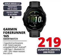 Garmin - Forerunner 165 Smartwatch